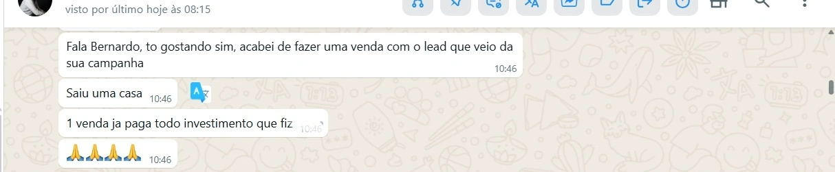 Depoimento de corretor